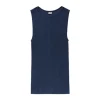Nørgaard På Strøget NPS Tank Top Solid Colour, Marine